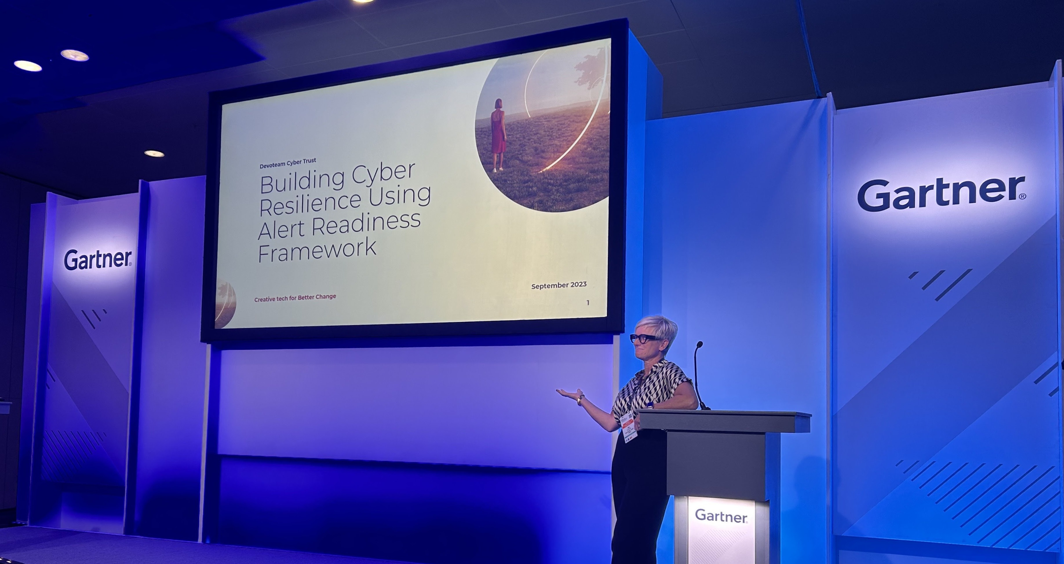 Ine Segers Speaking at Gartner Security & Risk Management Summit